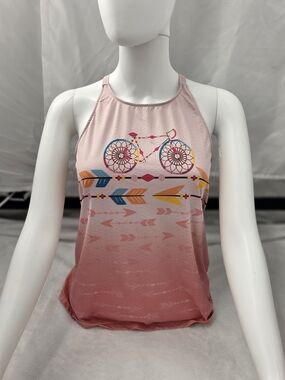 Terry Bicycles Y2K Ombre Dreamcatcher Bike Halter Racerback Tank Top